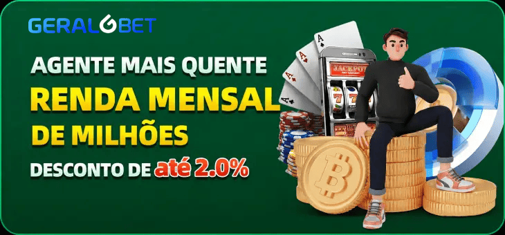 GERALBET baú diário — promoção com valores até R$888